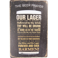 Man Cave bordjes 20 x 25 cm